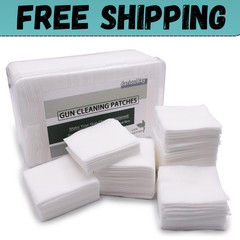 1000PCS Gun Cleaning Patches for Firearms, Highly Absorbent Gun Cleaning Clot…