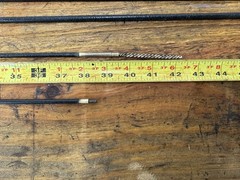 J Dewey Rifle Chamber Cleaning Rods with Chamber Brush LOT of 4
