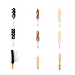 Handgun Cleaning Kit .357 Caliber 9mm Pistol Cleaning Kit Bore Brush and Jag