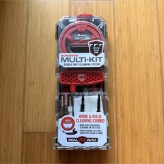 Real Avid Gun Boss Multi-Kit Cleaning Kit w/ Case 9mm/.357/.38 Black/Red