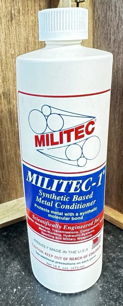 Miltek 1 Synthetic Metal Conditioner 16oz Guns Knives Machinery