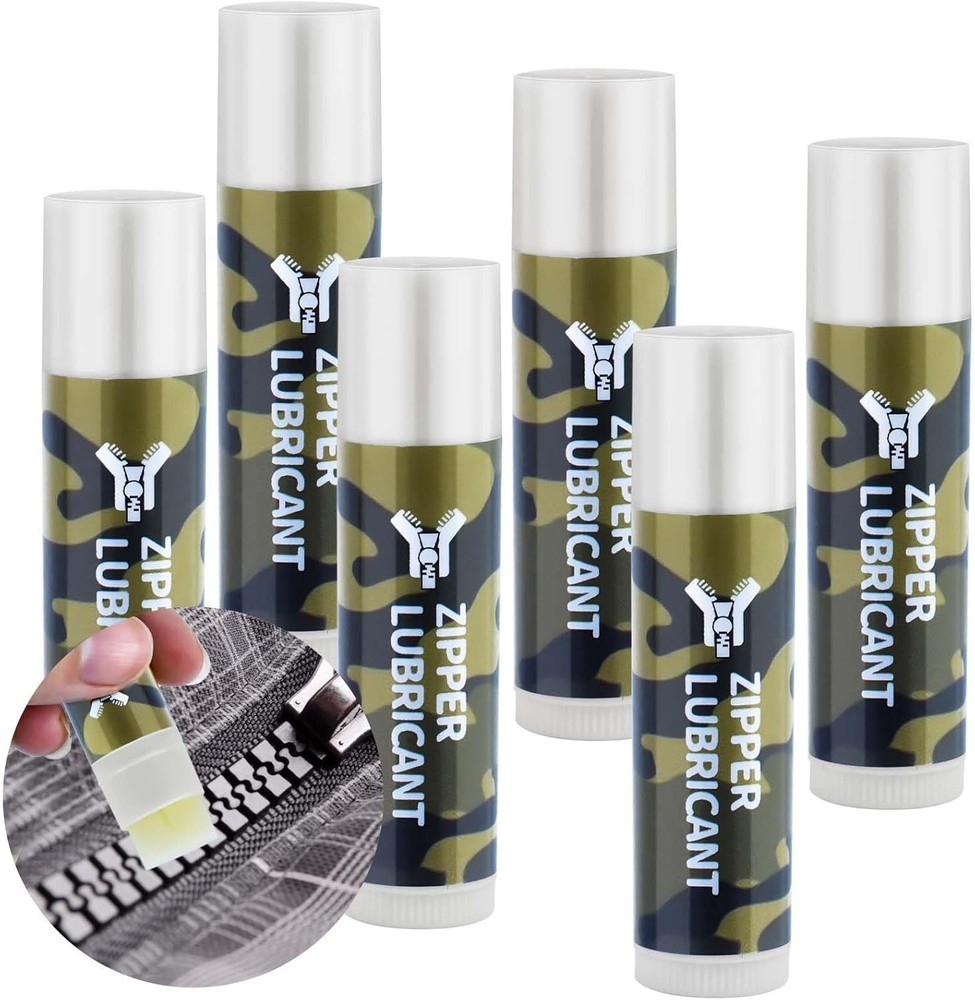 Hunting Zipper Wax Sticks Portable Snap Lubricant Sticks Camouflage Snap Stick Z