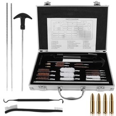 Gun Brush Accessories Gun Barrel Brush Box Set for H unting and Gun Maintenance
