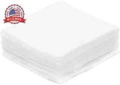 Heavy-Duty Square Gun Cleaning Patches 2 1/4 Inch 500 Pcs Lint-Free for Firearm