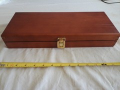 Hoppes Vintage Gun Cleaning Kit 11 Pcs/ Wood Case,Guide Manuel
