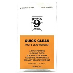 Hoppes Rust/Lead Remover MultiPurpose Cleaning Cloth w/Poly Bag 12.5×8.5 In 1215