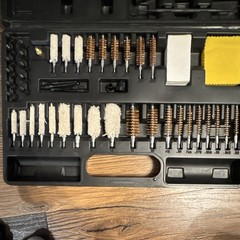 Krome Universal Gun Cleaning Kit Case Rifle Pistol Shotgun Multi Caliber New