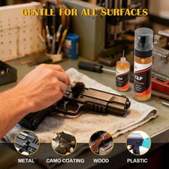 Gun Oil,Clp Gun Lubricant-Premium Firearm Maintenance-Rust Preventative-3.4Oz. F