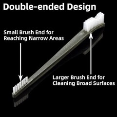 20 Pack Miaozhun Double-Ended Gun Cleaning Brush, 7 Inch Nylon Bristle Brushes,