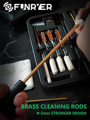Universal Gun Cleaning Kit Pistol 9Mm .38 .22 .40 .45 Caliber for Handgun Huntin