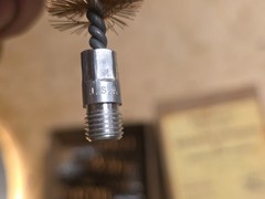 9 Phosphor Bronze Bristle 10ga Shotgun BORE Brush BRUSHES Std 5/16-27 Male