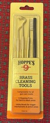 Hoppes Brass Cleaning Picks and Brush Set T03 New