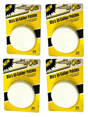 80 All Caliber Shooting Patches (3″) Cleans .22 Rim Fire Thru 10 Gauge Shotgun