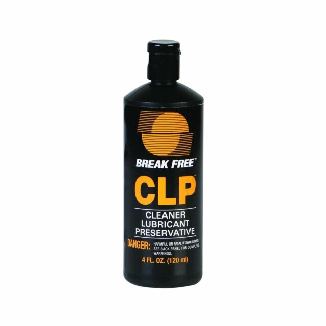 Break Free CLP (Bore Cleaning Solvent, Lubricant, Rust Preventative) 4 oz Liquid