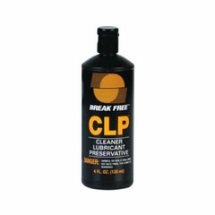 Break Free CLP (Bore Cleaning Solvent, Lubricant, Rust Preventative) 4 oz Liquid