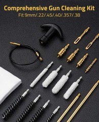 Professional Gun Cleaning Kit 9mm/22/40/45/357 Pistol Rifle Shotgun Cleaner Set