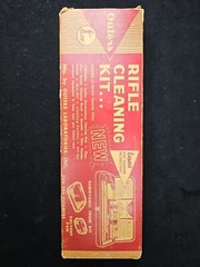 Vintage Outers Gunslick Rifle Kit No. 477 Tin 22 Cal Gun Cleaning Kit Many Parts