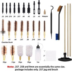 Gun Cleaning Kit Elite All Calibers For Rifles Handguns Shotguns
