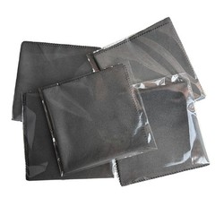 Silicone Cleaning Cloth Set, 12 x 12 inch, 5-Pack, Gray, Lint-Free for Firear…