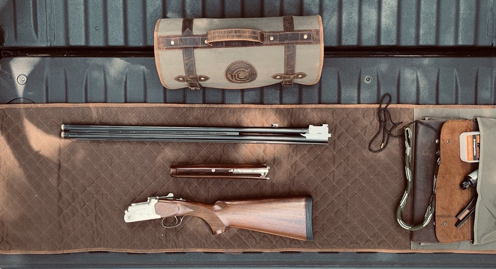 Shotgun / Rifle Cleaning Mat – Canvas Leather