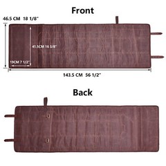 Heavy Duty Canvas Shotgun Cleaning Mat Pad Rifle Clean Kits Pocket for Shooting