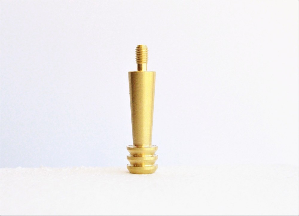 .44-.45 CALIBER BRASS JAG WITH 10/32 THREAD / EMSS1146