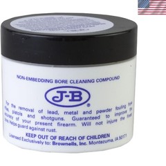 Time-Proven J-B Non-Embedding Bore Cleaning Compound – 2oz for Accurate Barrels
