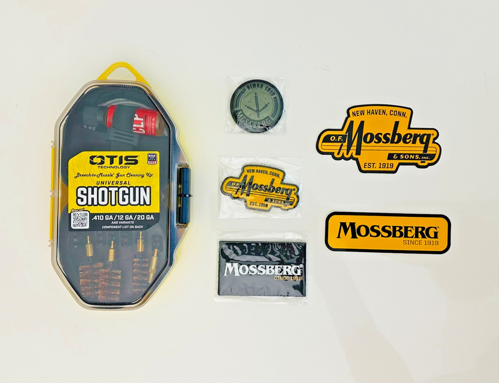 NEW Mossberg Swag and OTIS Shotgun Cleaning Kit | Authentic Mossberg Merch