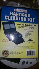 BullsEye 16Pc Univ. Handgun Cleaning Kit in Nylon Case new