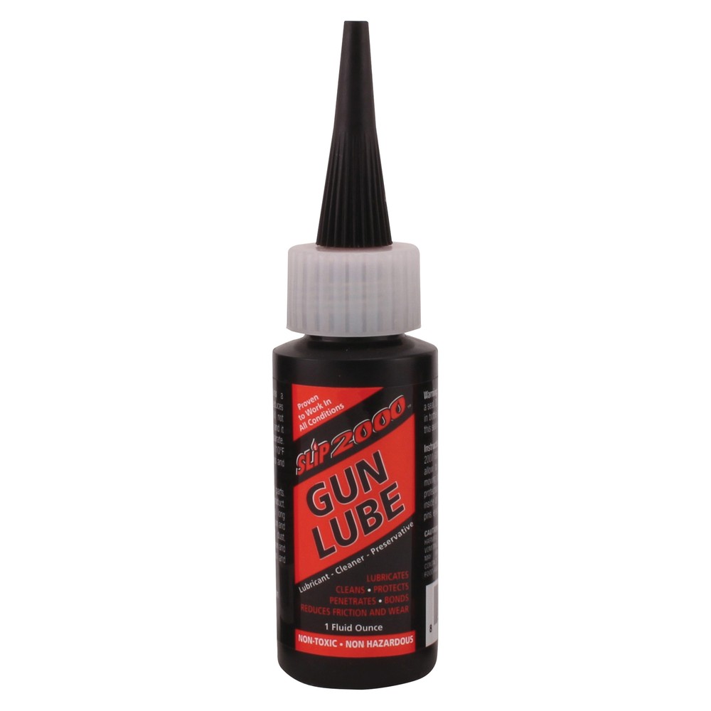 Slip 2000 Gun Lube Liquid 1oz Long Lasting Anti-Rust & Non-Toxic Gun Cleaner