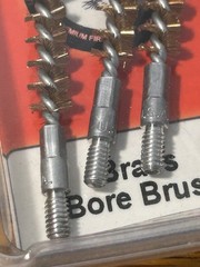 Bore Tech BTBR-07-003 Bronze Rifle Bore Brushes 7mm .270 Caliber 3pk New Sealed