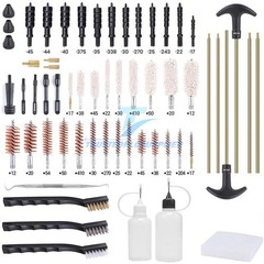 163pcs Gun Cleaning Kit Universal Rifle Pistol Shotgun Handgun Firearm with Case
