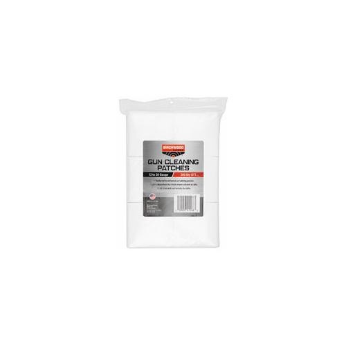 Birchwood Casey Cleaning Patches 12-20ga, 300 Patches