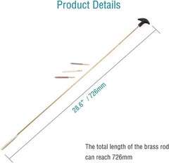 Rifle Gun Barrel Cleaning Kits for .177/.22 (4.5/5.5mm) Caliber, Bore…