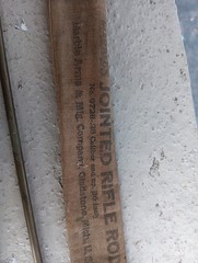 VINTAGE MARBLES JOINTED RIFLE ROD NO 9728 FITS .28 CALIBER & UP 36″ LONG