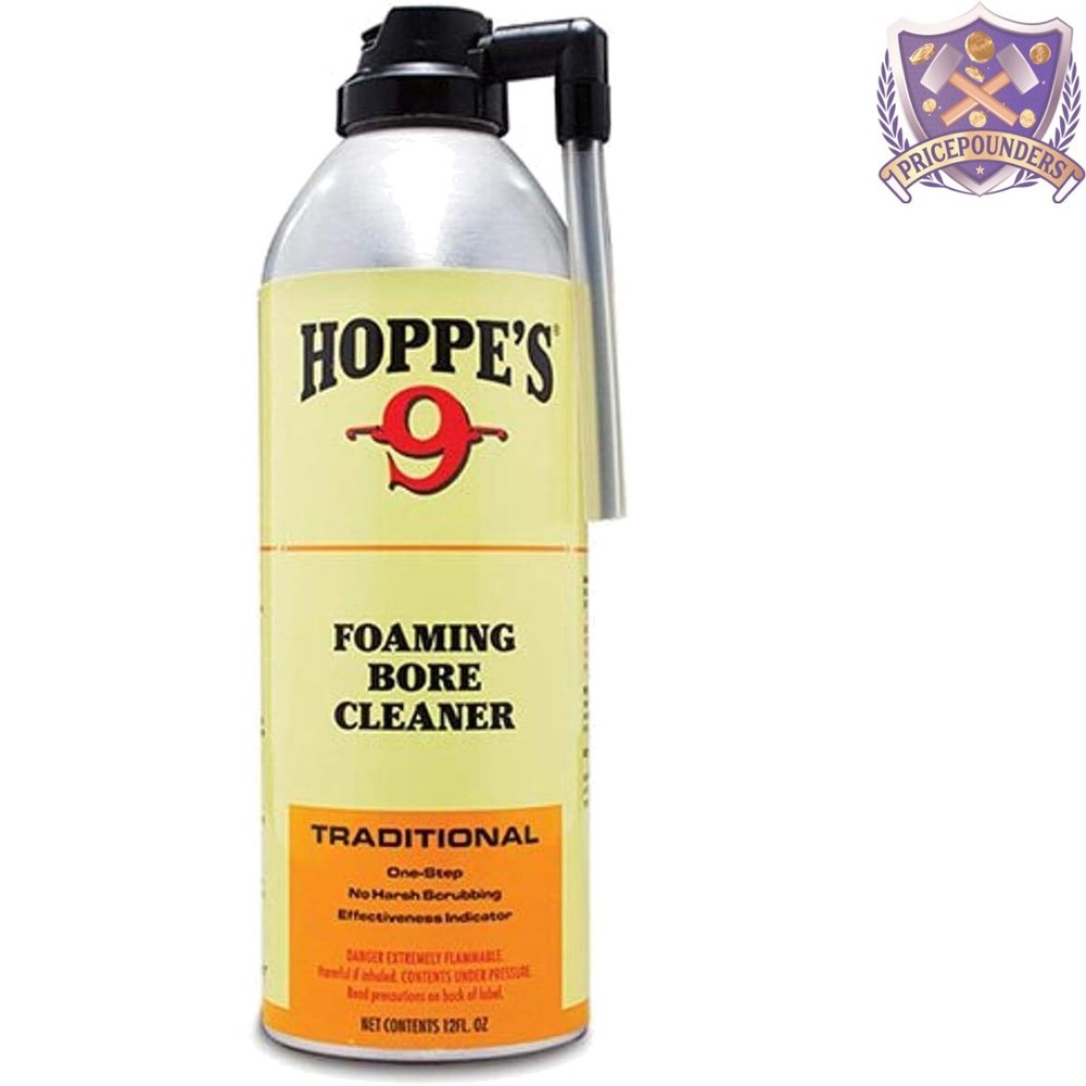 Effortless Gun Cleaning: 12 oz Foaming Bore Cleaner for Firearm Maintenance