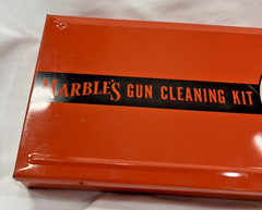 Vintage Marbles Gun cleaning kit, Tin box Original sleeve, Unused Excellent