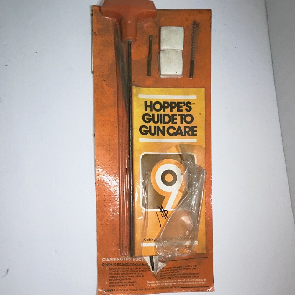 Hoppe’s No. 9 Vintage .177 Cal Air Gun Cleaning Kit w/ Cleaning Rod
