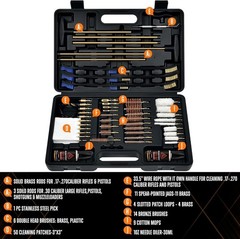 Gun Cleaning Kit Lightweight Pistol Shotgun Universal Carrying Case Durable NEW