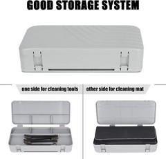 Gun Cleaning Mat 36 x 12”, Non-Slip Workbench Pad, Large Gun Mat in Storage Box