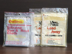 Lot of Gun Cleaning Silicone Cloths Outers & Kleen Bore Lead Away Cloths