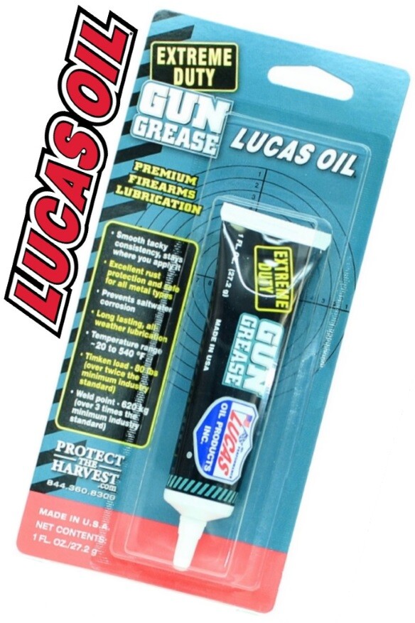 LUCAS Oil Extreme Duty Gun Grease 1oz Tube 10889 lubricant rifle gun pistol
