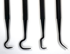 (2 Pack) Tipton 4 Piece Gun Cleaning Pick Set Gunsmith Tool Kit – 549864