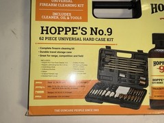Hoppe’s 62108 Deluxe Gun Cleaning Kit 62-Piece Universal Firearm Hard Case Kit