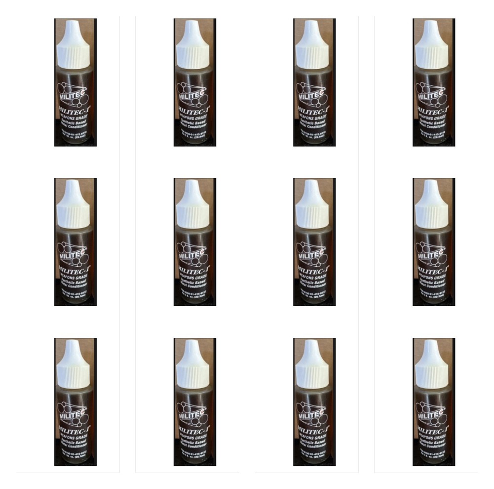 Militec-1 12-Bottles, 1-OZ Synthetic Metal Treatment Anti-Rust Anti-Moisture!