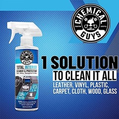 Total Interior Cleaner & Protectant 16 oz with Professional Grade Microfiber