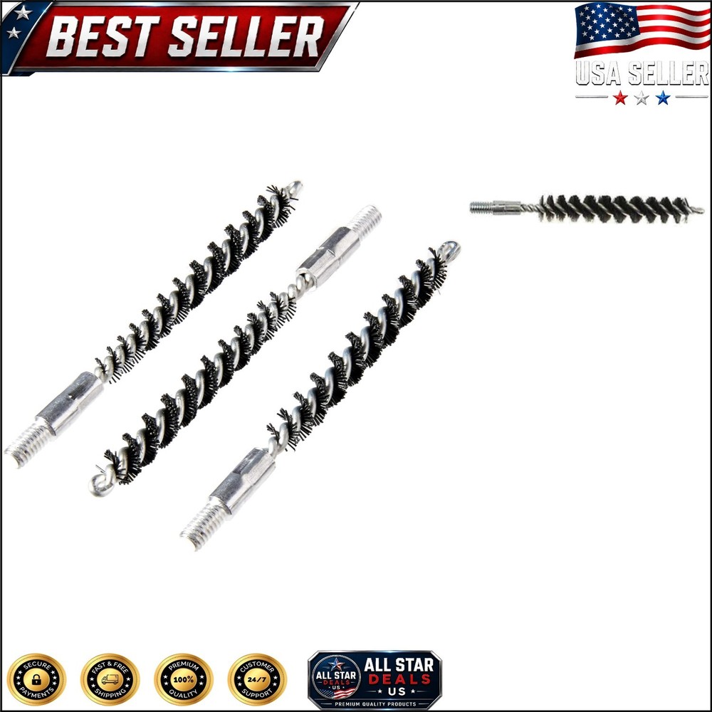 .22 Caliber Nylon Bore Brush Set of 3 – Durable & Safe for Firearm Cleaning