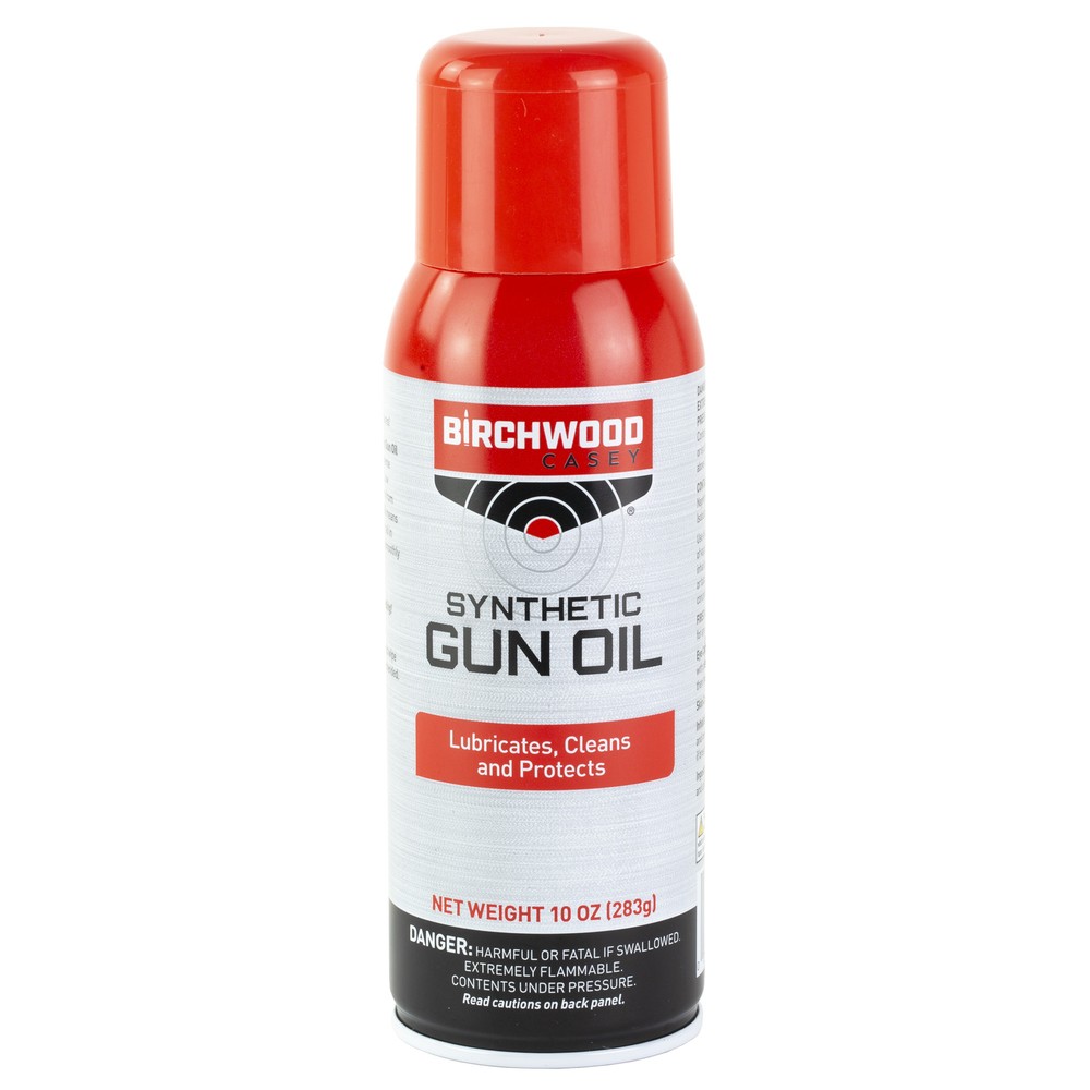 Birchwood Casey 10oz Synthetic Gun Oil Aerosol Can f/Smooth Firearm Lubrication
