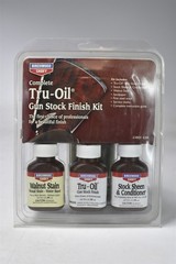 Vintage BIRCHWOOD CASEY TRU-OIL GUN STOCK FINISH KIT NIP #09224