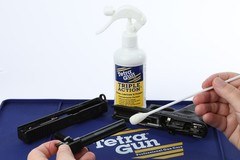 Tetra Gun Jumbo Swabs 9mm bore cleaning swab lint free rayon for all firearms